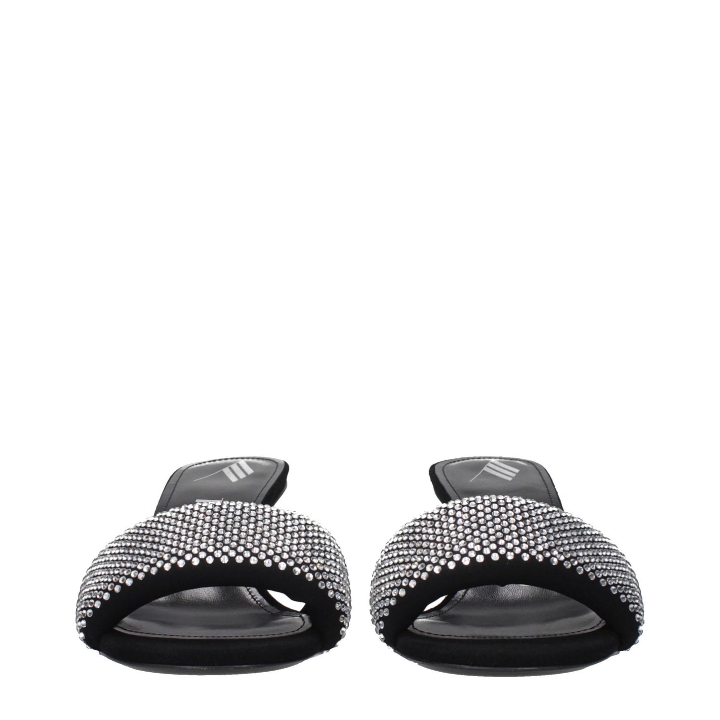 Prada Black Fabric Platform Sandals
