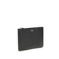 Valentino Garavani Black Calf Leather Bos Taurus Clutch Bag