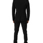 Dolce & Gabbana Black Wool Slim Fit Formal 2 Piece Men Suit