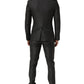 Dolce & Gabbana Gray MARTINI Slim Fit Formal 3 Piece Suit