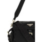 Prada Black Recycled Polyamide Shoulder Bag