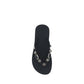 Balenciaga Black Polyurethane Flip-Flop Sandals
