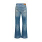 Amiri Blue Cotton Flared Jeans