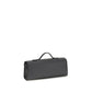 Savette Gray Calf Leather Bos Taurus Shoulder Bag