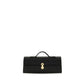 Savette Black Raffia Handbag