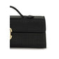 Savette Black Raffia Handbag