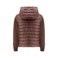 Herno Brown Polyester Full-Length Jacket