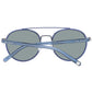 Ted Baker Blue Metal Sunglasses