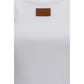 Fendi White Cotton Sleeveles T-Shirt