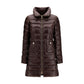 Herno Brown Polyamide Full-Length Jacket