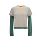 Guest in Residence Beige Cotton Sweatshirt