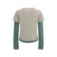 Guest in Residence Beige Cotton Sweatshirt