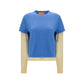 Guest in Residence Blue Cotton Sweatshirt