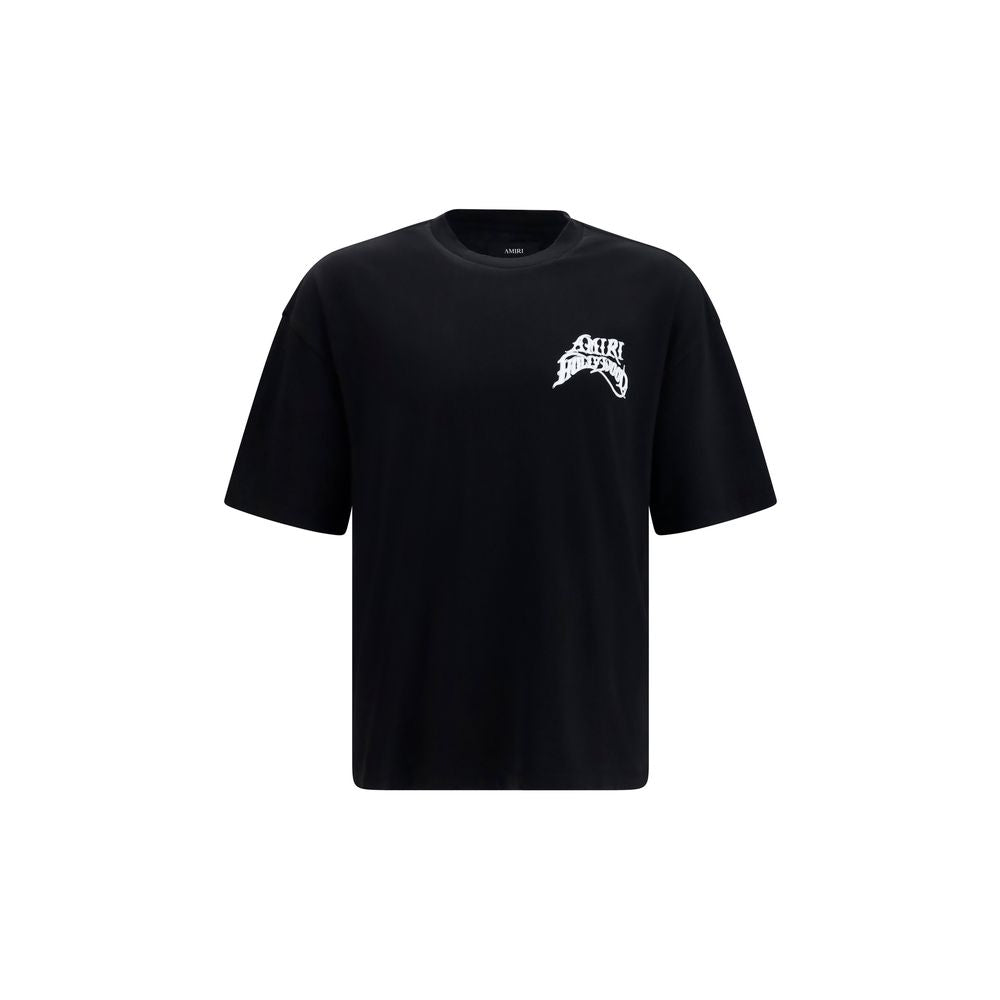 Amiri Black Cotton T-Shirt