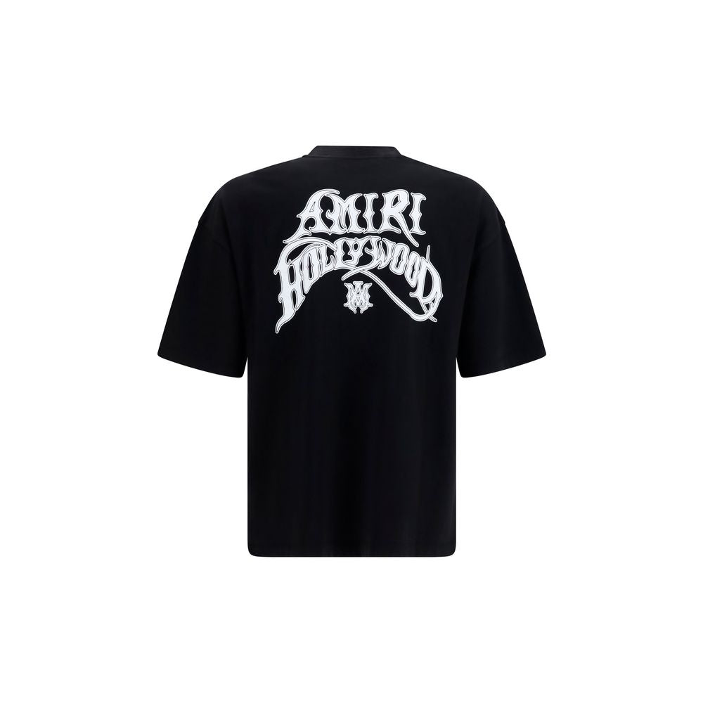 Amiri Black Cotton T-Shirt