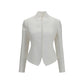 The Row White Linen Jacket