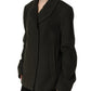 Dolce & Gabbana Dark Green Double Breasted Peacoat Jacket