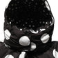 Dolce & Gabbana Black White Polka Dot Hooded Blouson Jacket