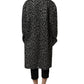 Di Stavnitser Brown Mohair Belted Long Trench Coat Jacket