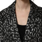 Di Stavnitser Brown Mohair Belted Long Trench Coat Jacket