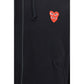 Comme Des Garçons Play Black Cotton Sweatshirt
