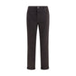 Brunello Cucinelli Brown Cotton Straight-Leg Jeans