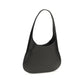Khaite Black Calf Leather Bos Taurus Shoulder Bag