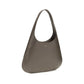 Khaite Gray Calf Leather Bos Taurus Handbag