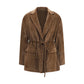 Brunello Cucinelli Brown Viscose Full-Length Jacket