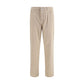 Brunello Cucinelli Beige Cotton Casual Pants