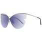 Ana Hickmann Gray Metal Sunglasses