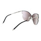 Ana Hickmann Gray Metal Sunglasses