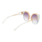 Ana Hickmann White Metal Sunglasses