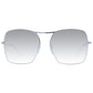 Ana Hickmann Gray Metal Sunglasses
