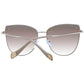 Ana Hickmann Beige Acetate Sunglasses
