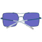 Ana Hickmann Blue Metal Sunglasses
