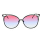 Ana Hickmann Black Metal Sunglasses