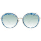 Ana Hickmann Blue Metal Sunglasses