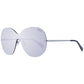 Ana Hickmann Gray Metal Sunglasses
