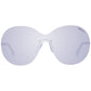 Ana Hickmann Gray Metal Sunglasses