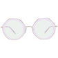 Ana Hickmann Gold Metal Sunglasses