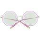 Ana Hickmann Gold Metal Sunglasses