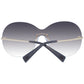 Ana Hickmann Gold Metal Sunglasses
