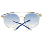 Ana Hickmann Gold Metal Sunglasses
