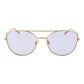 Ana Hickmann Gold Metal Sunglasses