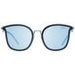 Ana Hickmann Gray Metal Sunglasses