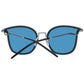 Ana Hickmann Gray Metal Sunglasses