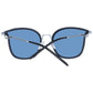 Ana Hickmann Gray Metal Sunglasses