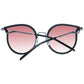Ana Hickmann Black Metal Sunglasses