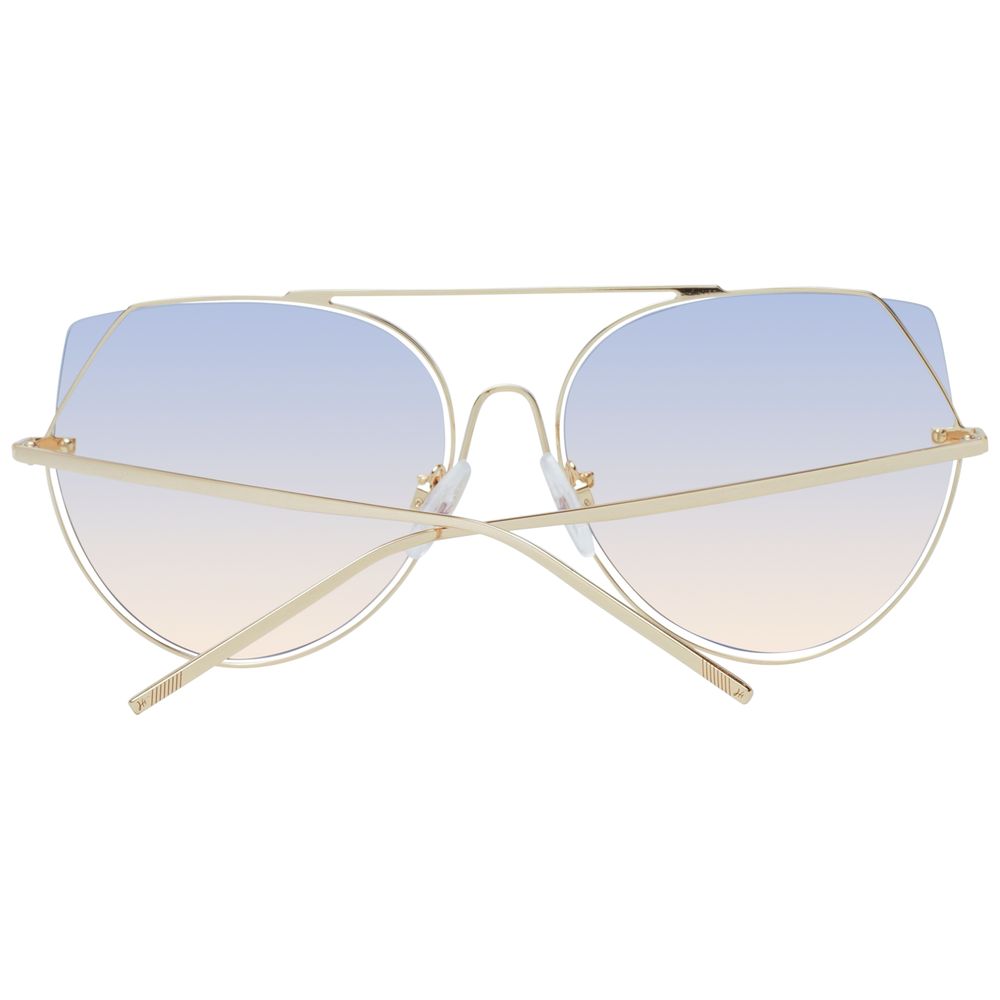 Ana Hickmann Gold Metal Sunglasses